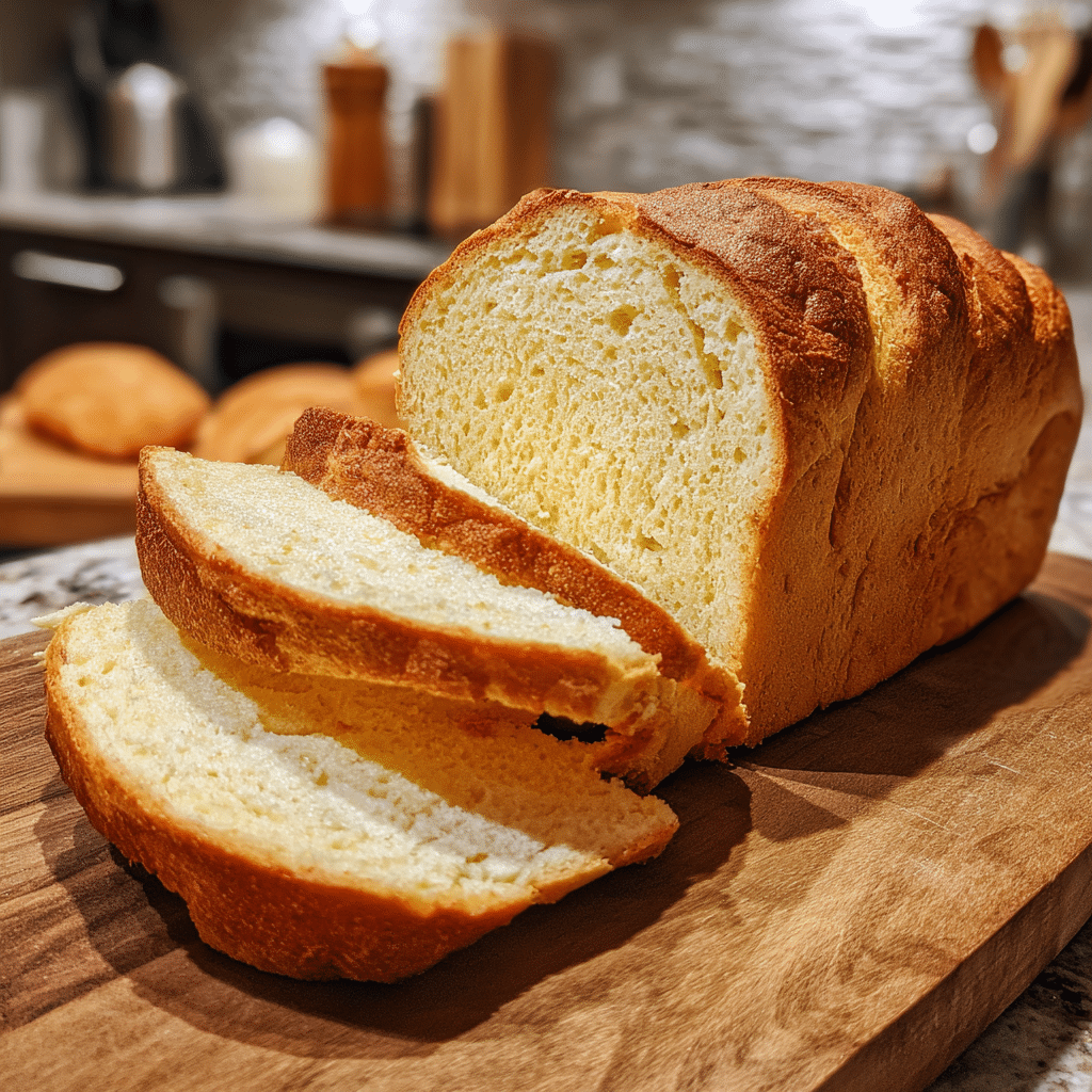 gluten-free egg-free bread recipe fresh loaf sliced