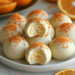 saskdev 98455 A plate of round smooth No Bake Orange Creamsic 6fe796df 4894 4141 b1ed 33dd7b33403c 1 1