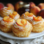 Peach Pie Cruffins Recipe: The Sweet Twist You’ll Fall in Love With 4 saskdev 98455 Peach Pie Cruffins golden flaky croissant muffi fd55c2c2 3d33 4483 97ce 5ff388282190 1