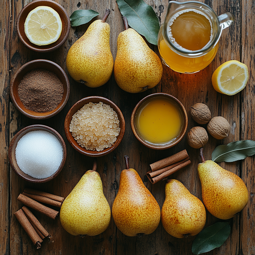 Homemade Pear Butter Recipe – The Ultimate Guide to Perfect Fall Flavor 3 saskdev 98455 Ultra realistic flat lay photo taken with Samsu 767566eb 5374 4e01 b3ff d659915a2d59 2