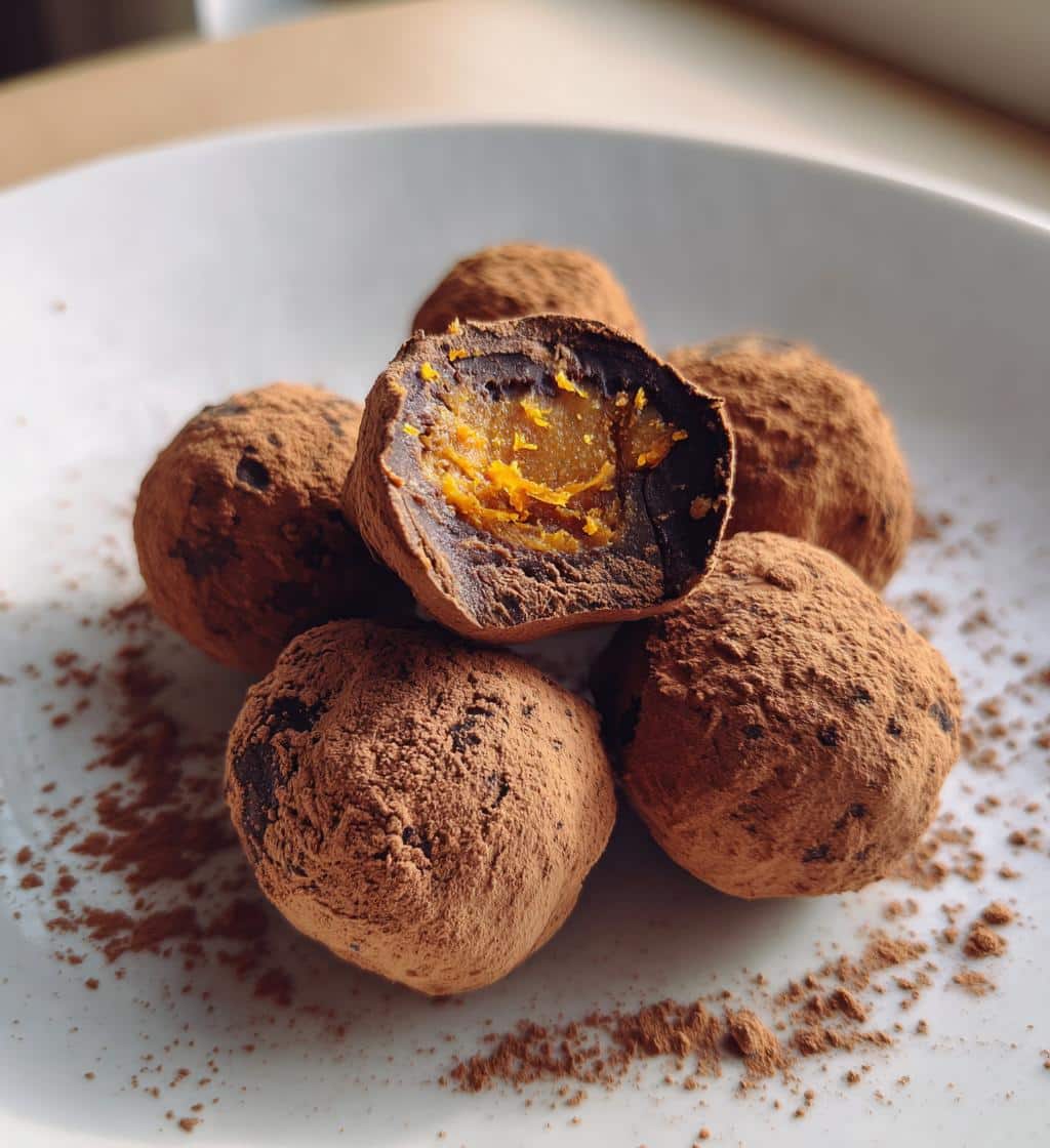 Chocolate Orange Truffles - detail 1