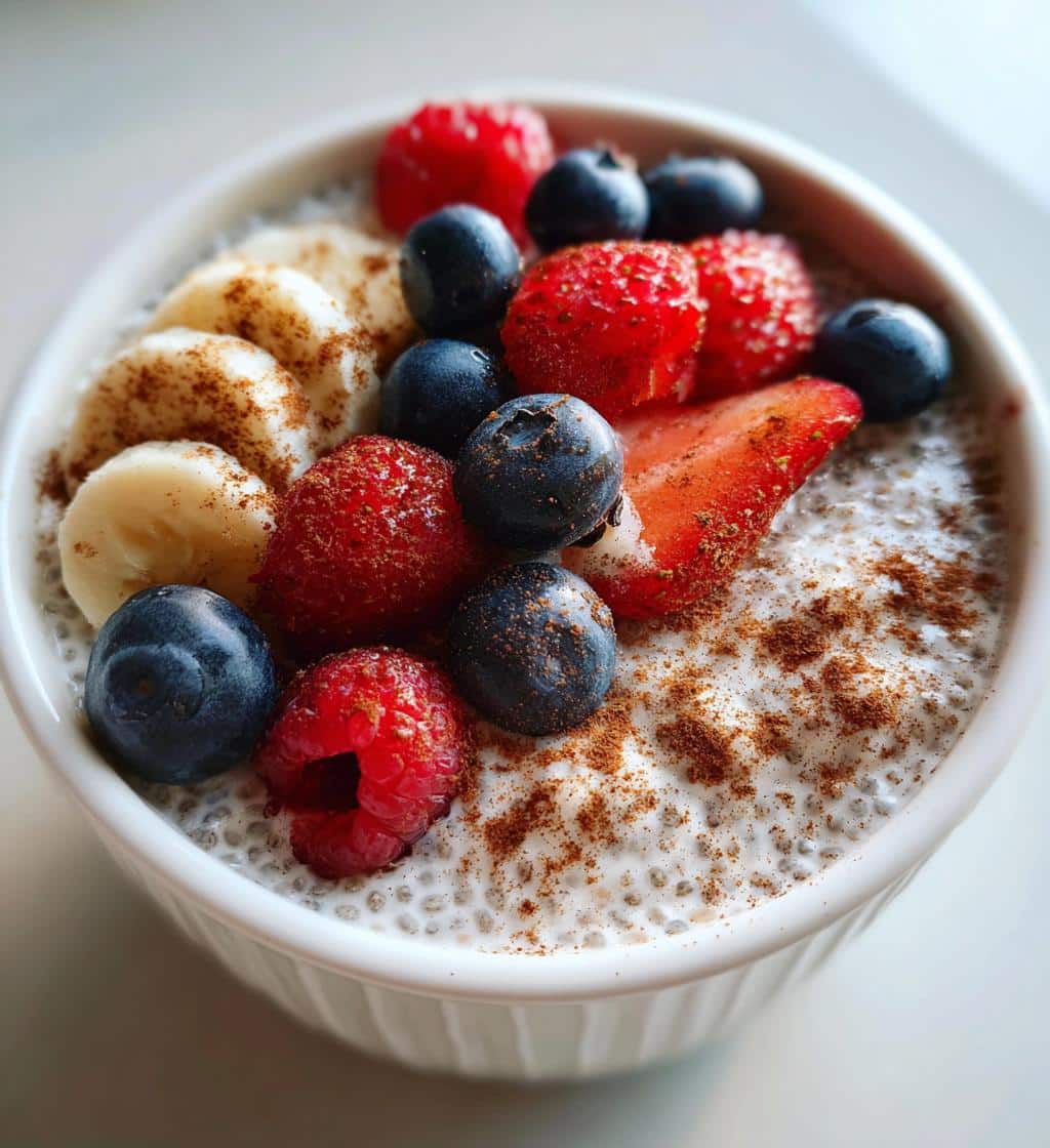 Cinnamon Vanilla Chia Seed Pudding - detail 1