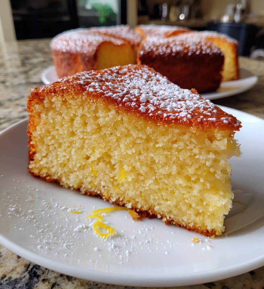 Lemon Yogurt Cake - detail 1