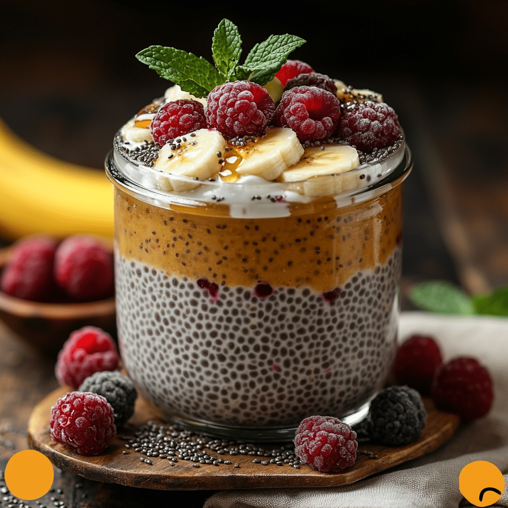 Protein Chia Seed Pudding with Greek Yogurt