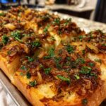 Roasted Onion Garlic Bread