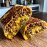 cheeseburger wraps