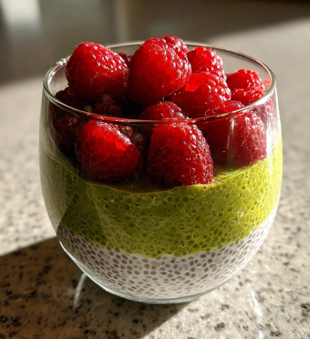 Matcha Raspberry Pudding Raspberry Matcha Chia Seed Pudding: A Creamy Delight to Savor