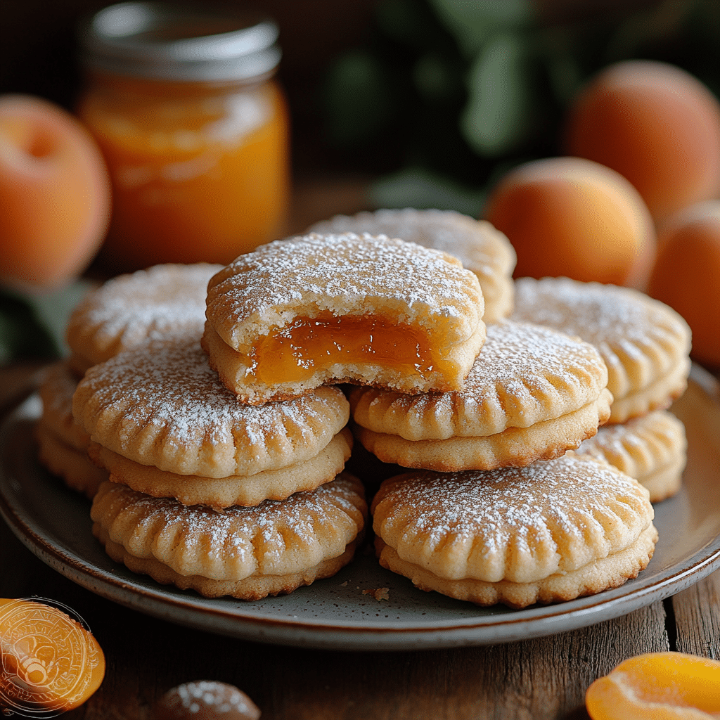 saskdev 98455 A plate of freshly baked apricot pillow cookies b0b5b476 f3b8 44b3 89c5 2ff465332fe7 0