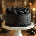 saskdev 98455 Dramatic all black velvet cake on a white pedes 29bb5b0b af0b 4d11 a72a 0fe6f565f1d3 2