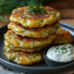 Crispy Zucchini Fritters: Golden, Flavorful, and Irresistible 2 saskdev 98455 Golden crispy zucchini fritters stacked neatly d349ded6 bb48 4dfd 8631 08ad13960db2 0