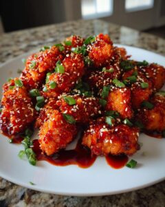 Crispy Korean Popcorn Chicken