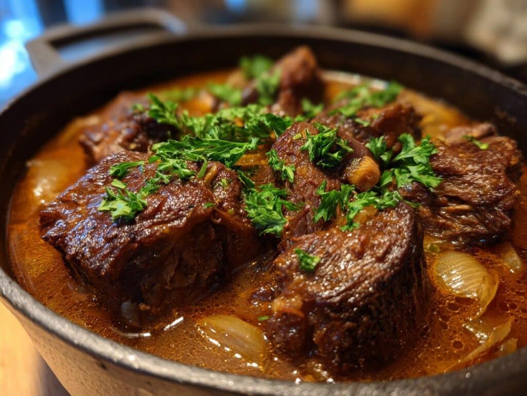 French Onion Short Rib Stew